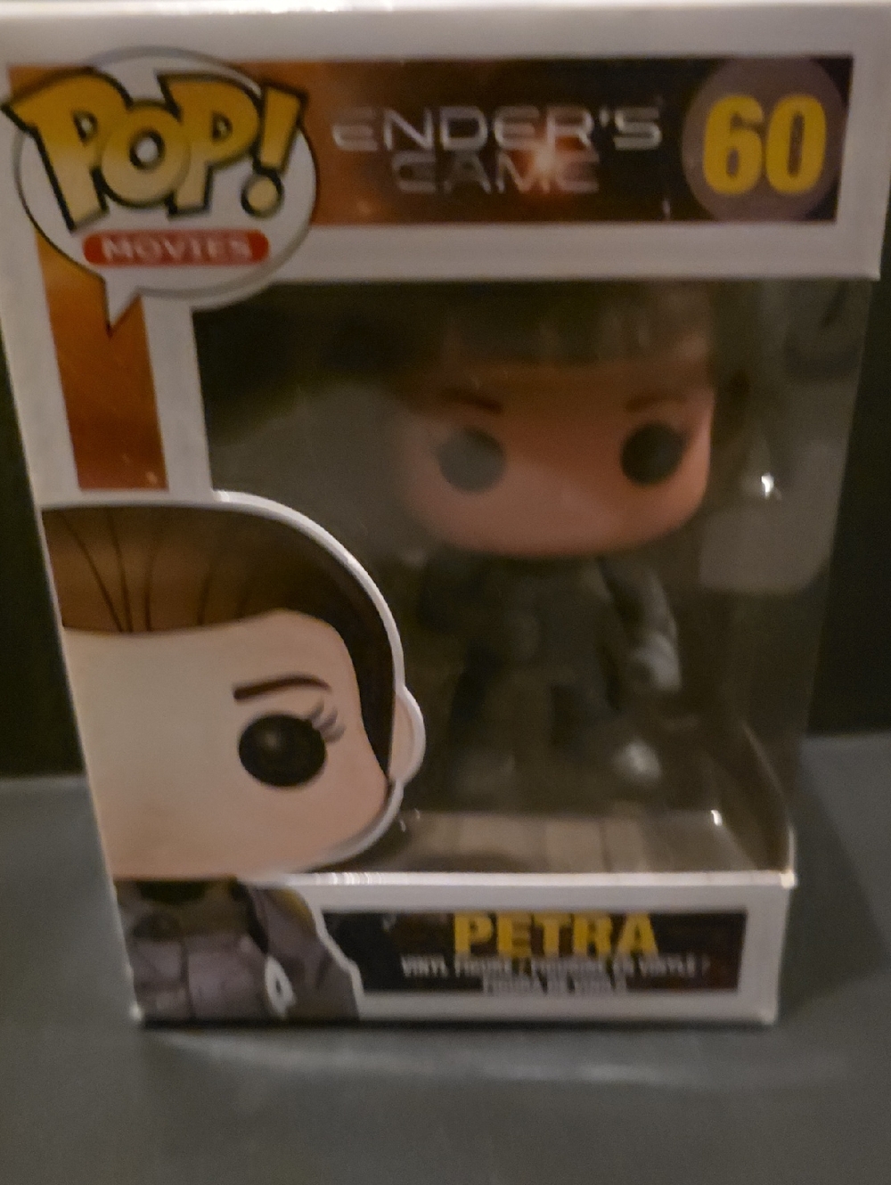 Funko Petra Ender's Game Pop! Vinyl Figure - Gray Outfit, Brown Hair